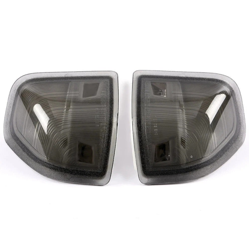 For Dodge Ram 1500 2500 3500 etc Smoked Amber LED Side Mirror Turn Signal Lights