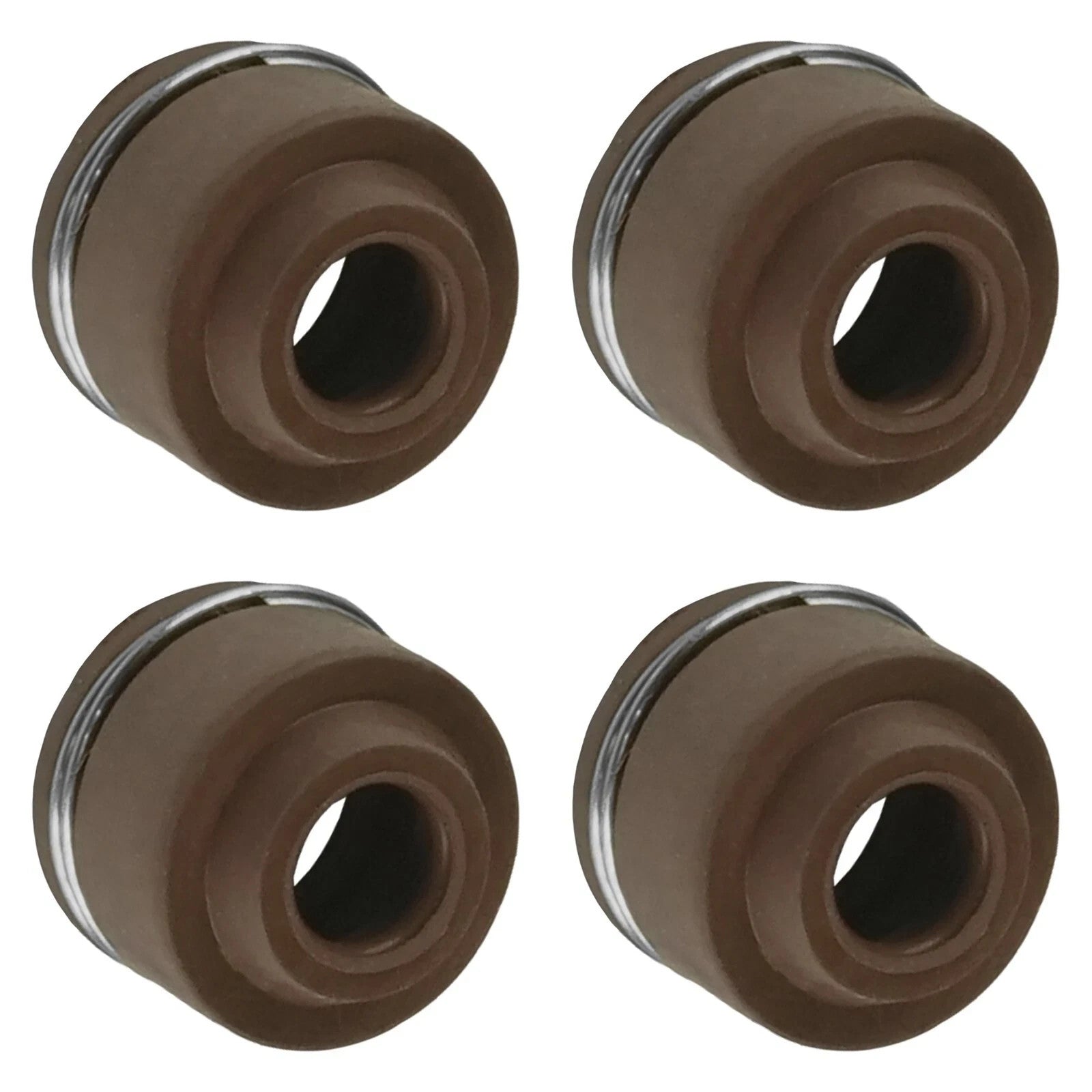 4x Valve Stem Seal for Honda FourTrax 350 TRX350 1986-1987