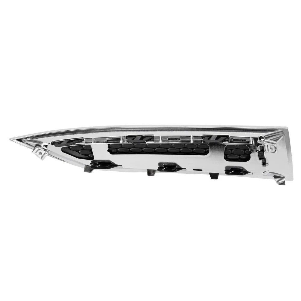 HECASA Fog Light Cover Front Left With Chrome Molding For GMC Acadia 2013-2017