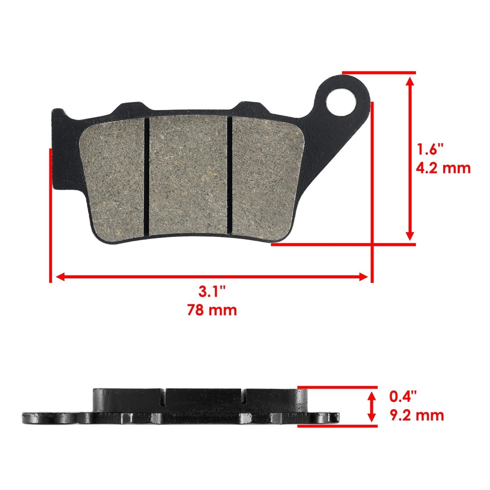 Front Rear Brake Pads for KTM SX125 1994 1995 1996 1997 1998 1999 2000 01 02 03