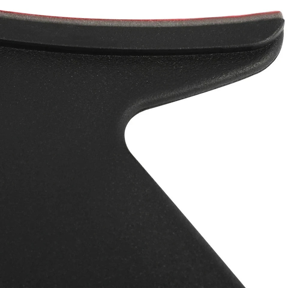 HECASA 2PCS Spoiler Wing Stabilizer Fit For Subaru WRX STi Sedan 2015-2021