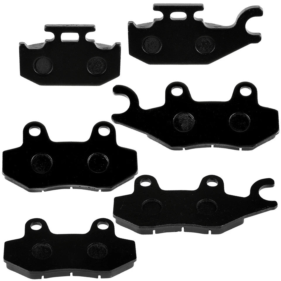 Front And Rear Brake Pads for Yamaha Rhino 660 YXR660F YXR 660F 2004-2007