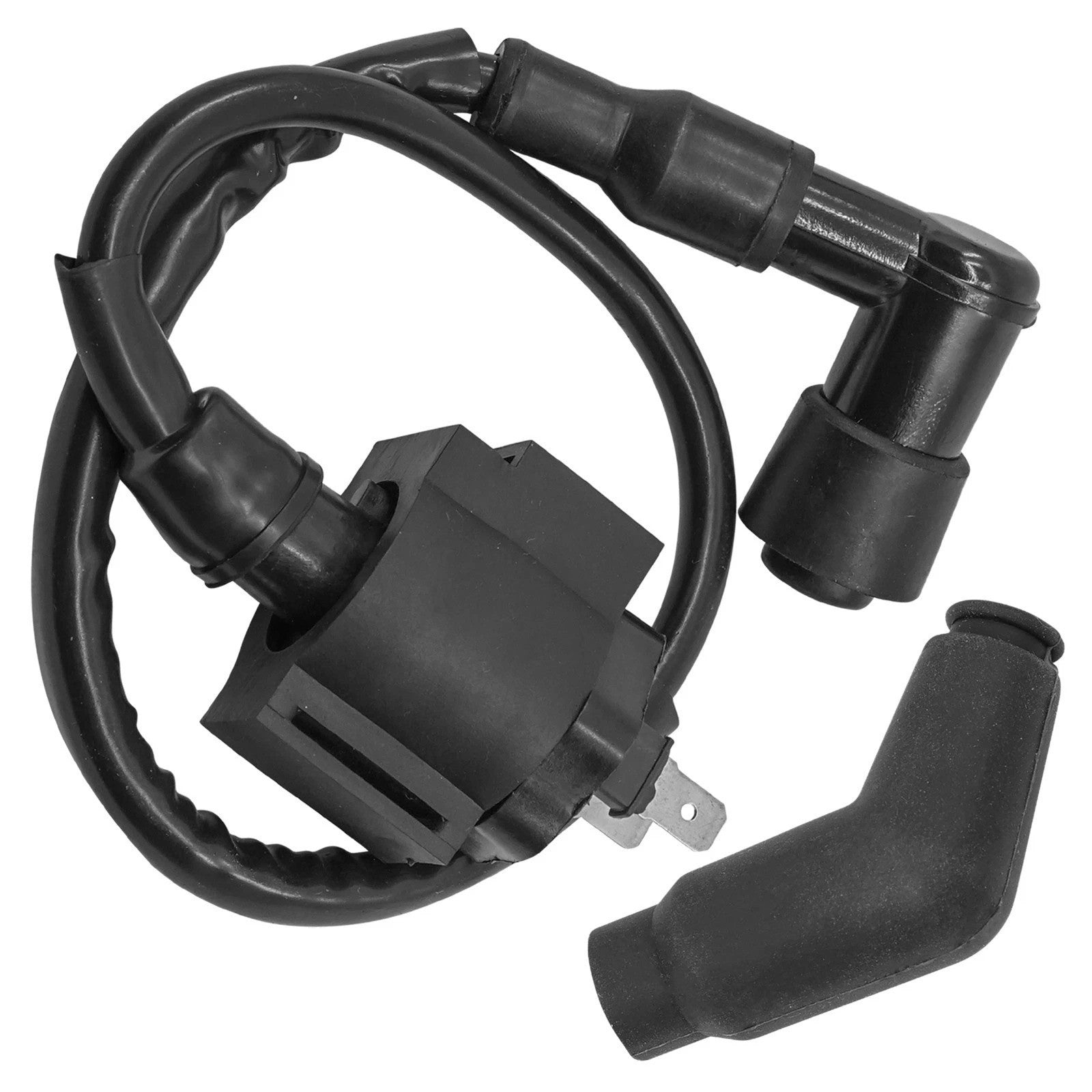 Ignition Coil & Spark Plug Cap Boot for Honda Big Red 250 ATC250ES 1985-1987