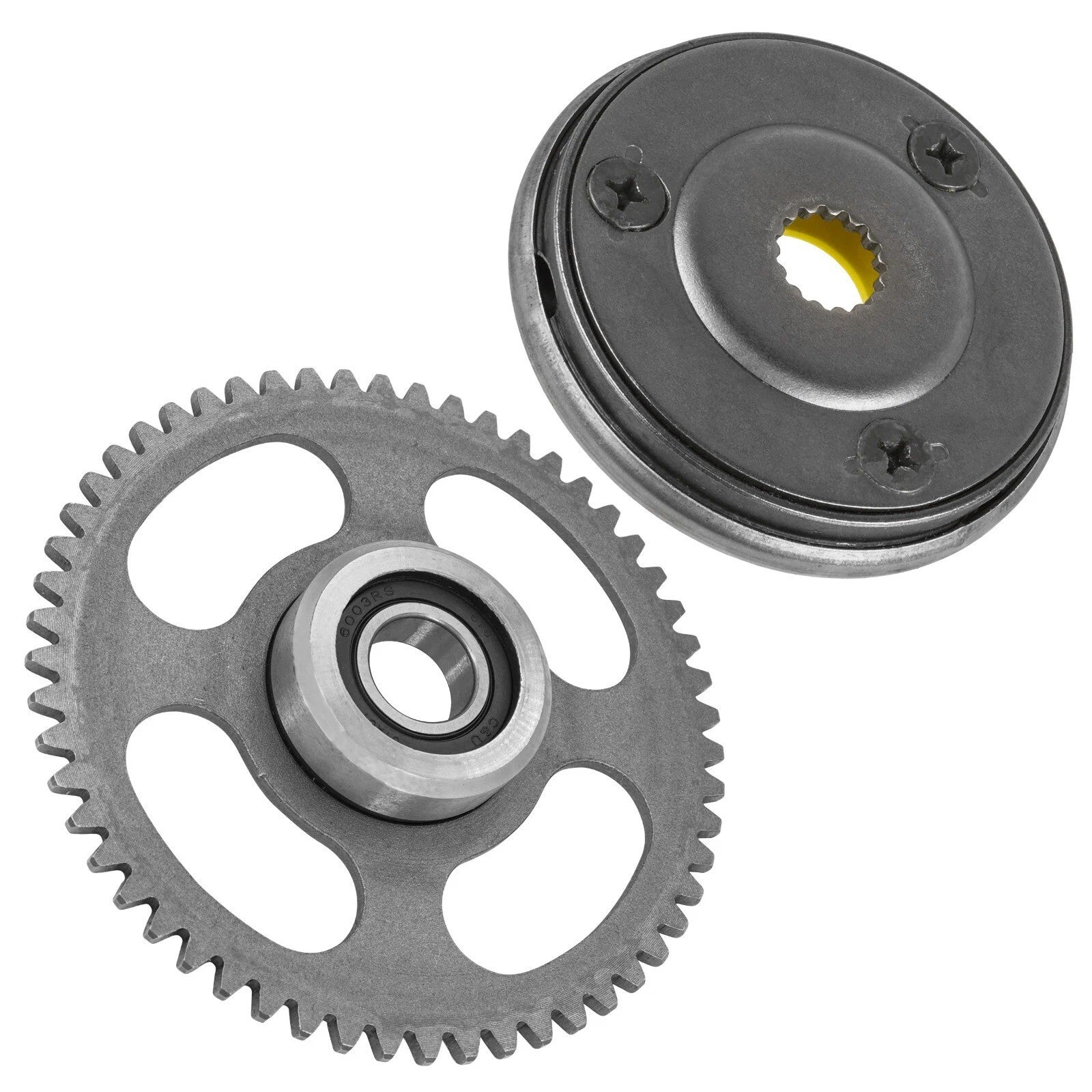 for Yamaha Grizzly 125 YFM125G /Hunter 2004-2013 Starter Clutch Idler Gear Sprag
