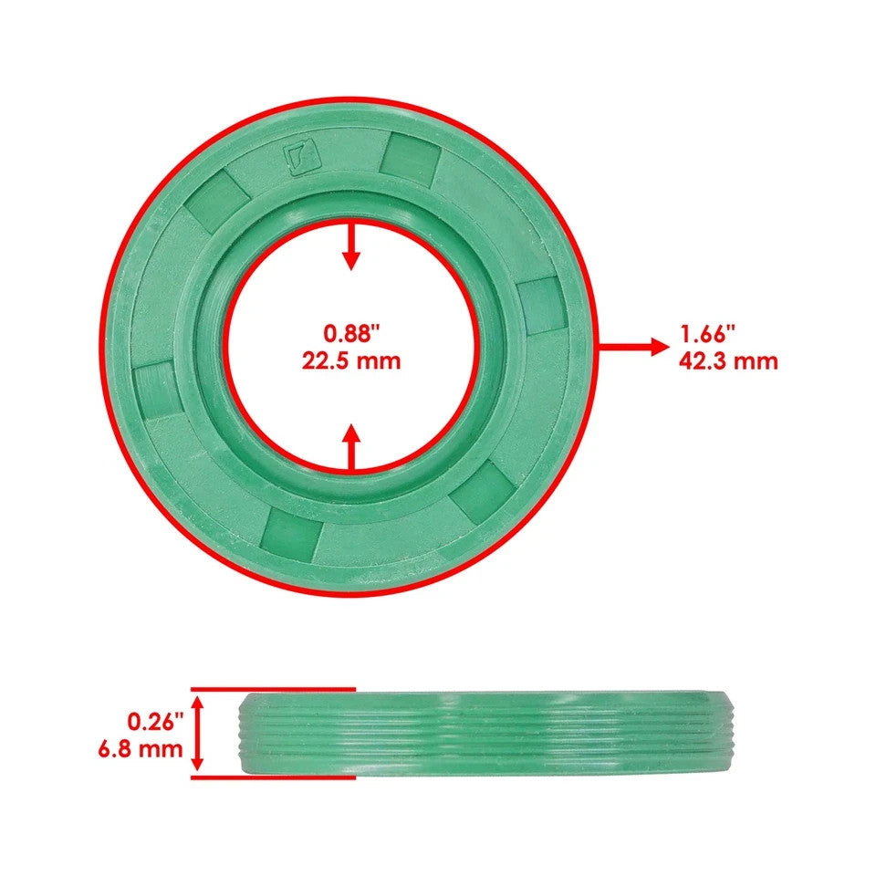 Front Wheel Ball Bearing And Seals for Honda ATC200Es ATC200M ATC200S ATC200X