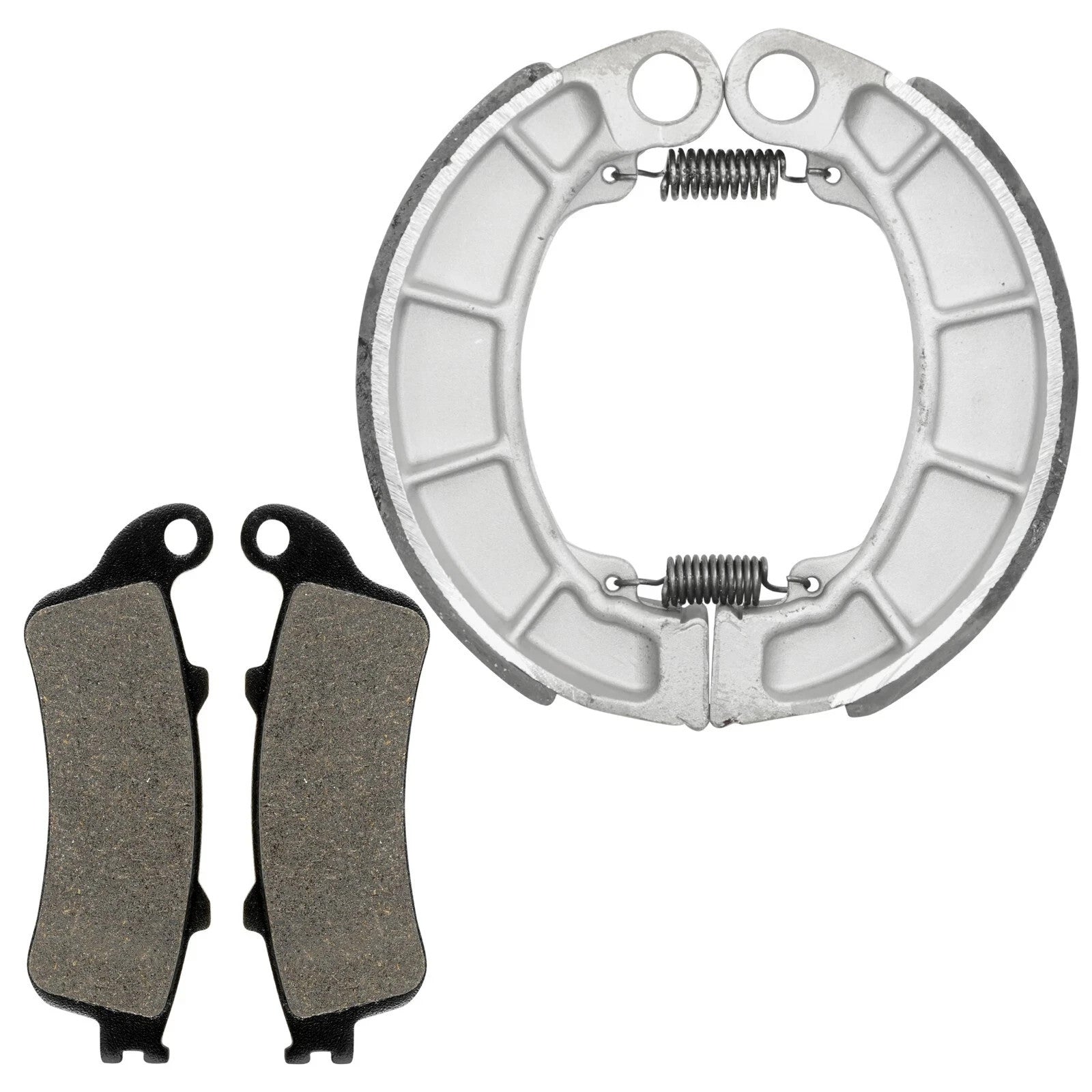 Front Brake Pads & Rear Brake Shoes for Honda VT600C Shadow 600 VLX 2004-2007