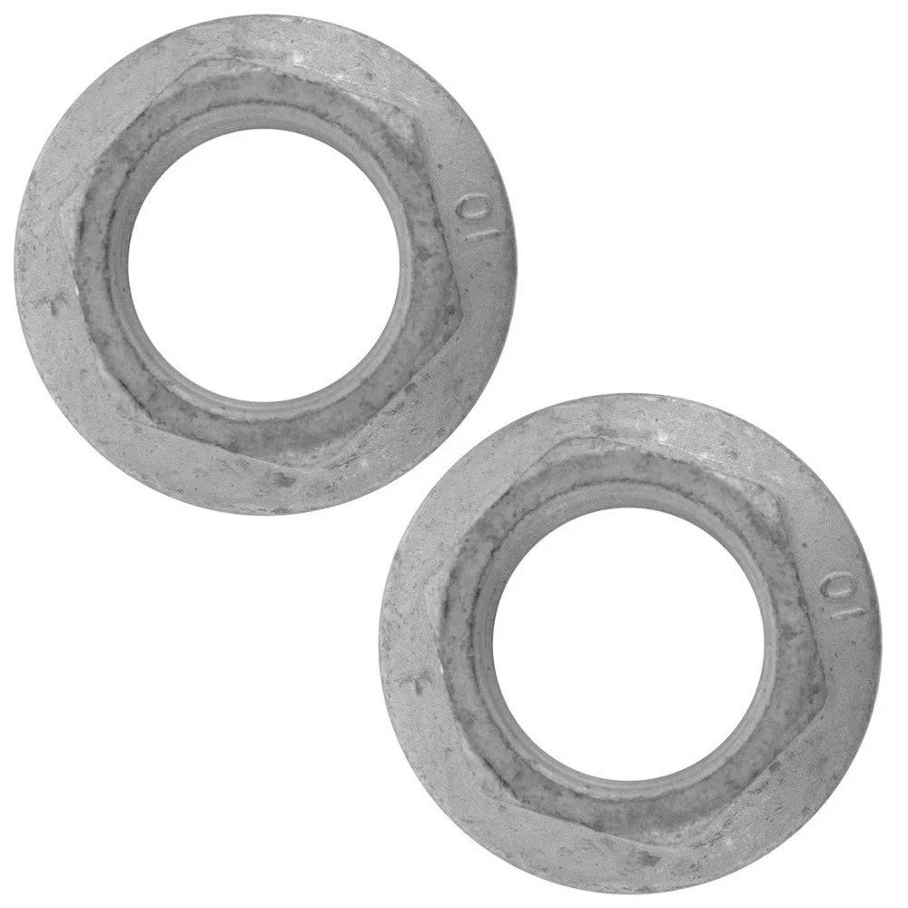 OEM 10257766 Axle Spindle Nut Pair Set of 2 Direct Fit for Chevy GMC Buick Caddy