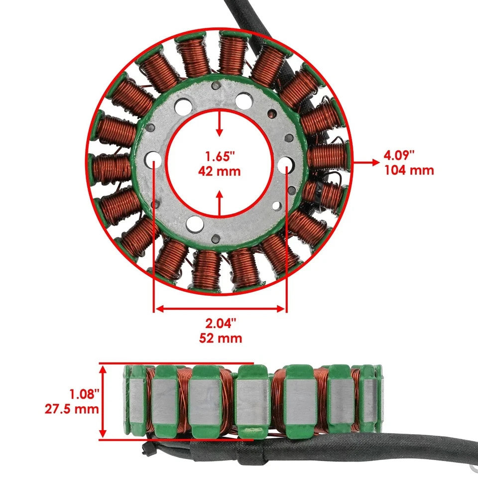 Stator And Regulator Rectifierfor Fit Polaris Hawkeye 300 2X4 4X4 2006-2011