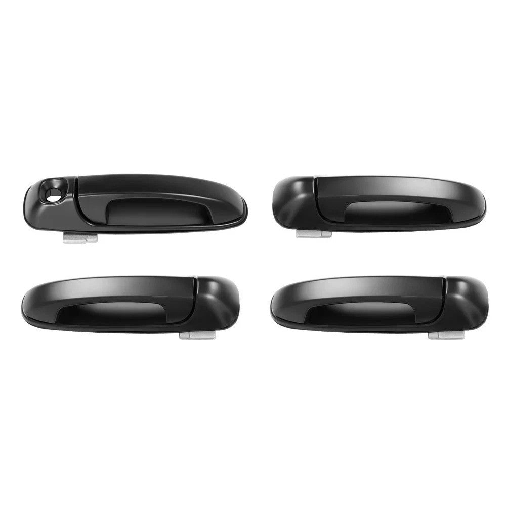 Exterior Door Handle Set 4PCs For Dodge Ram 1500 2002-2011 Front & Rear