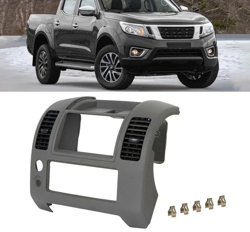 Center Dash Console Instrument Panel Cluster Lid Bezel For 05-20 Nissan Frontier
