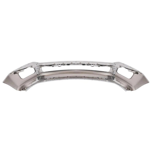 Chrome Front Bumper For 2011-2016 Ford F250 F350 Super Duty w/ Fog Light Hole