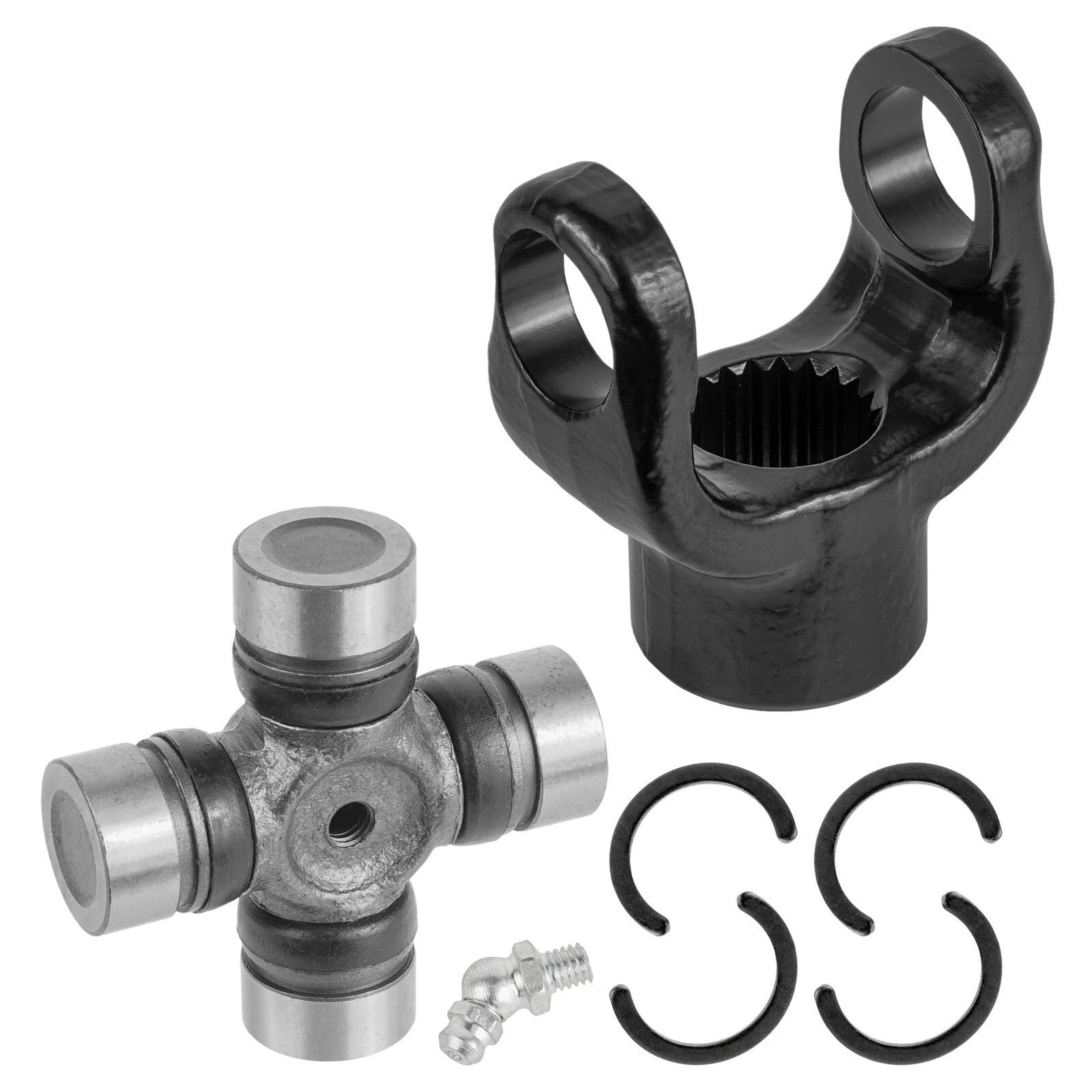 Front Drive Shaft Rear Yoke & U-Joint Kit For Yamaha Big Bear 350 YFM350FW 87-97