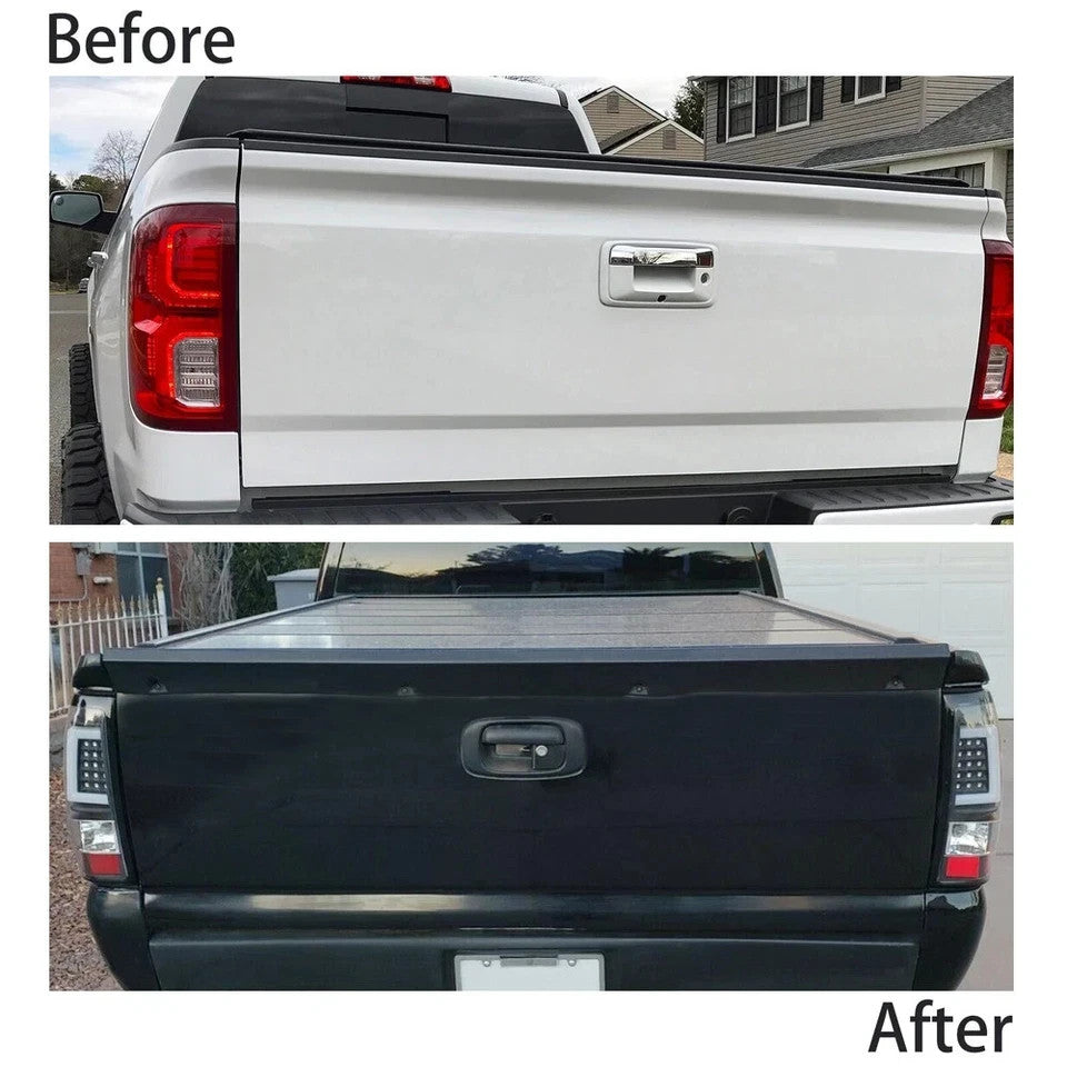 For 99-06 Chevy Silverado GMC Sierra Tailgate Rear Spoiler Wing SS Polyurethane