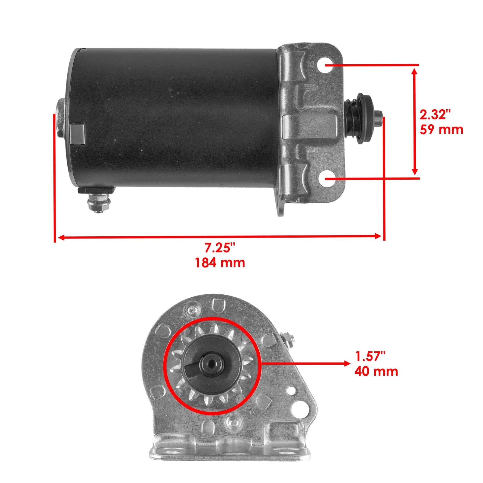 Starter For Craftsman DYT4000 LT1000 With Briggs & Stratton 31C707 693551 693552