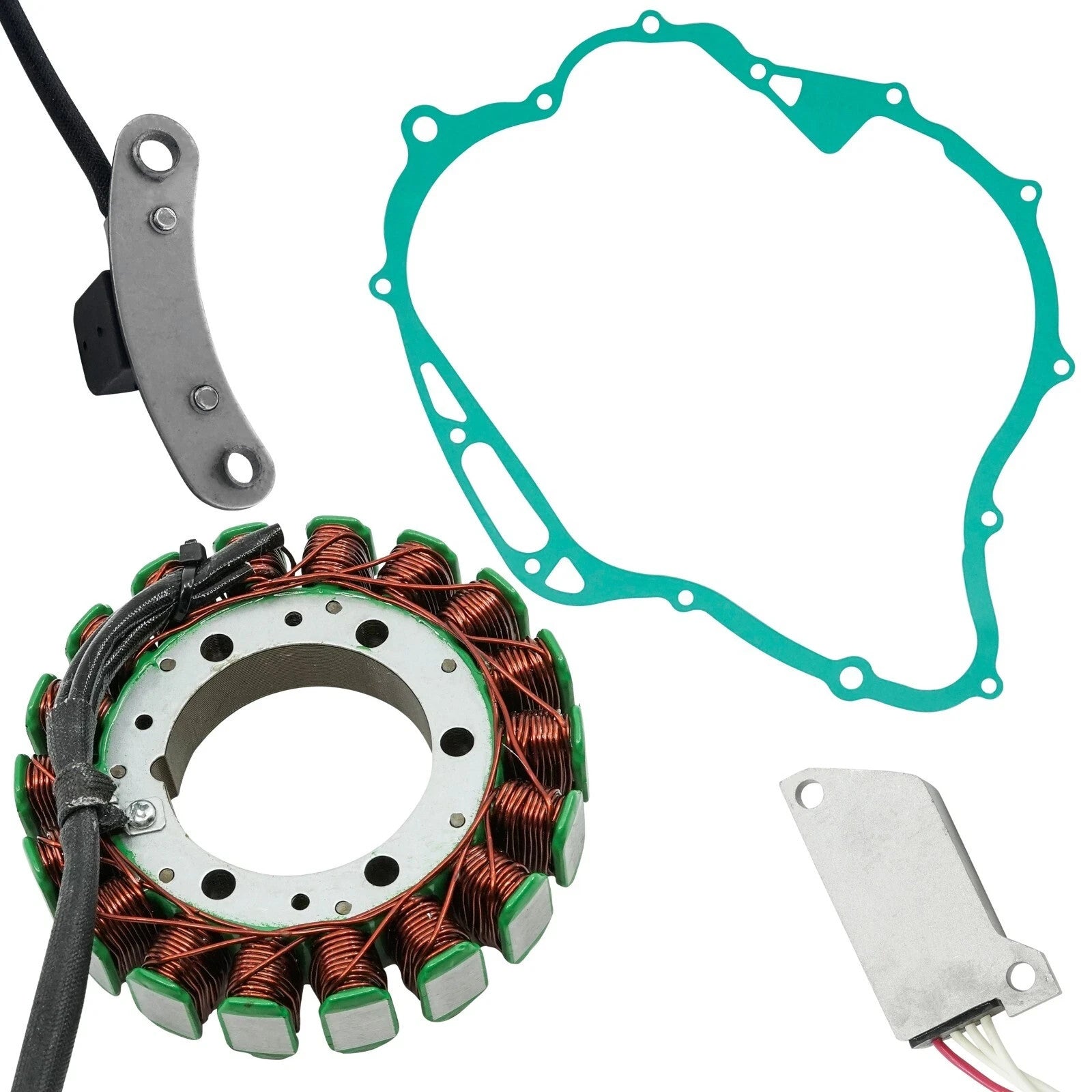 Stator & Pickup Coil Regulator & Gasket for Yamaha Virago 750 XV750 1991-1996