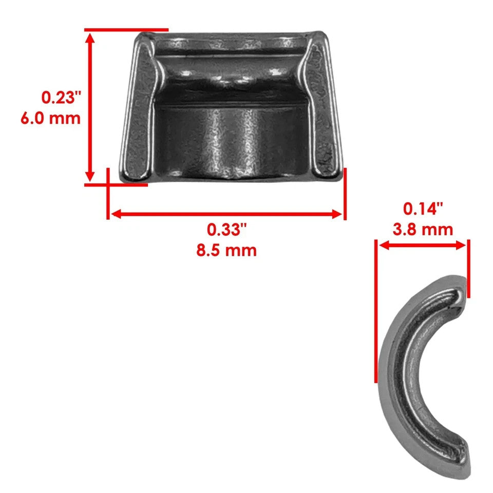 Caltric Intake Valve Kit For Yamaha Grizzly 660 YFM660F 4x4 2002-2008