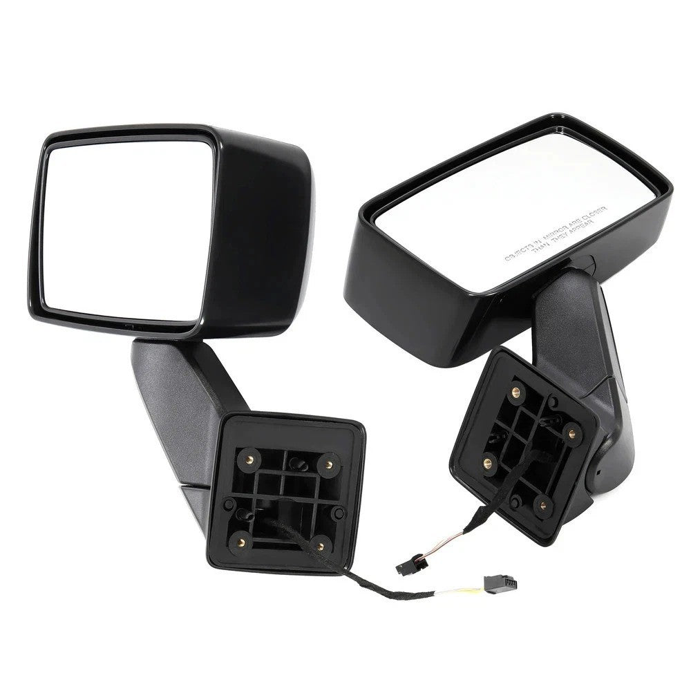 HECASA Pair Side View Exterior Power Mirror Front LH&RH For Hummer H3 H3T 06-10