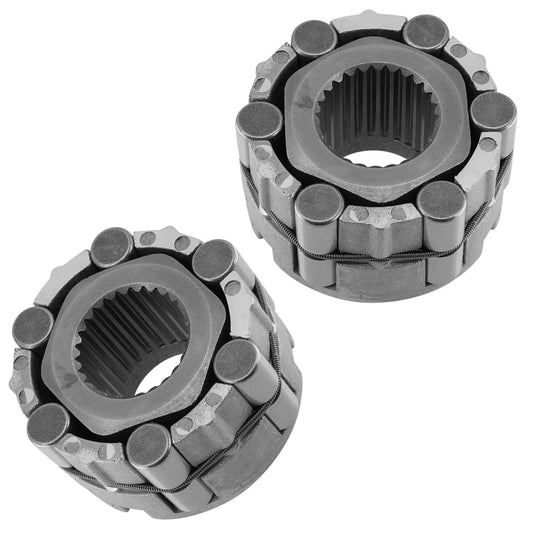 2x Front Wheel Hub Clutch for Polaris Xplorer 250 4X4 2000-02 / 300 4X4 1996-99