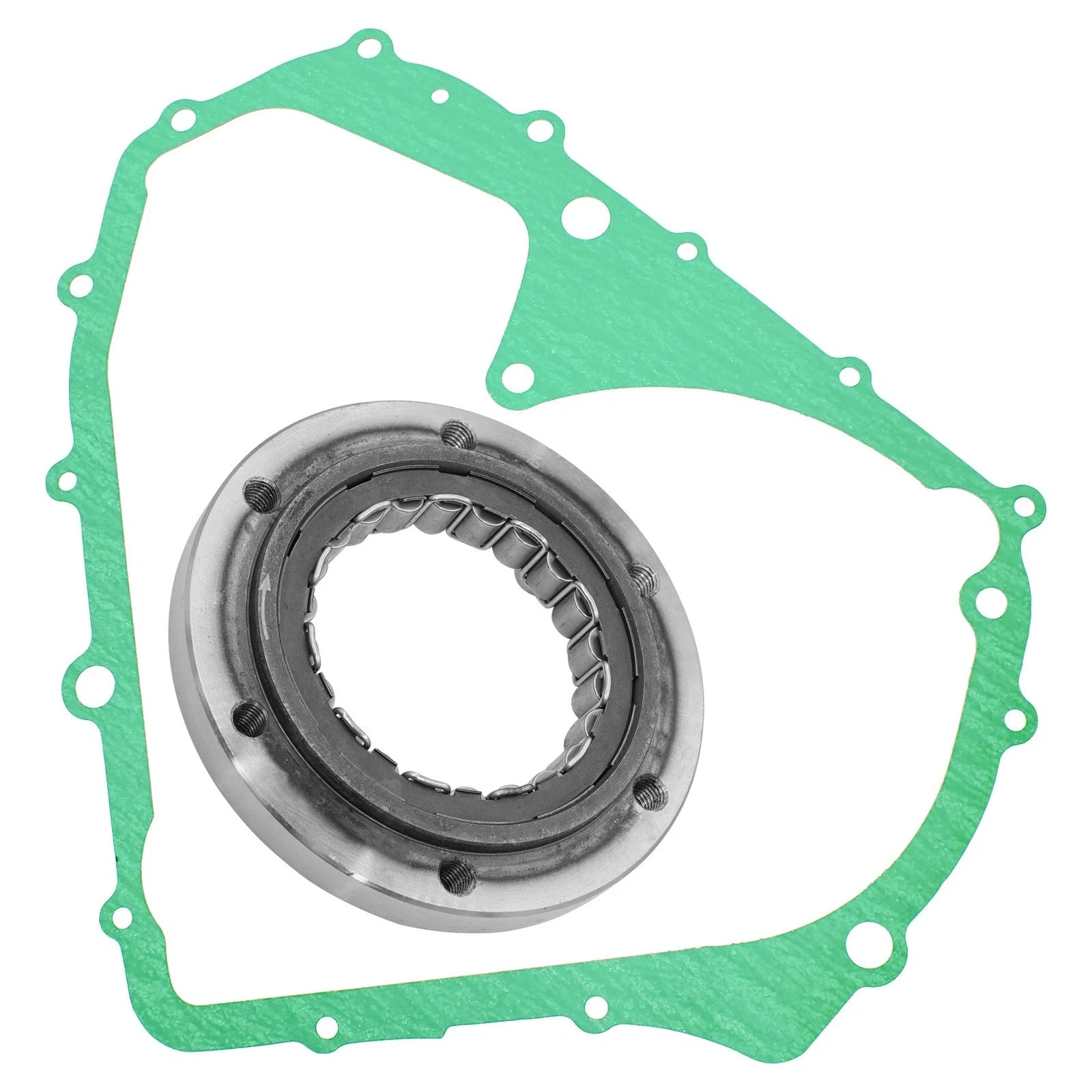 for Arctic Cat 500 4X4 2013-2017 Starter Clutch One Way Bearing Sprag and Gasket