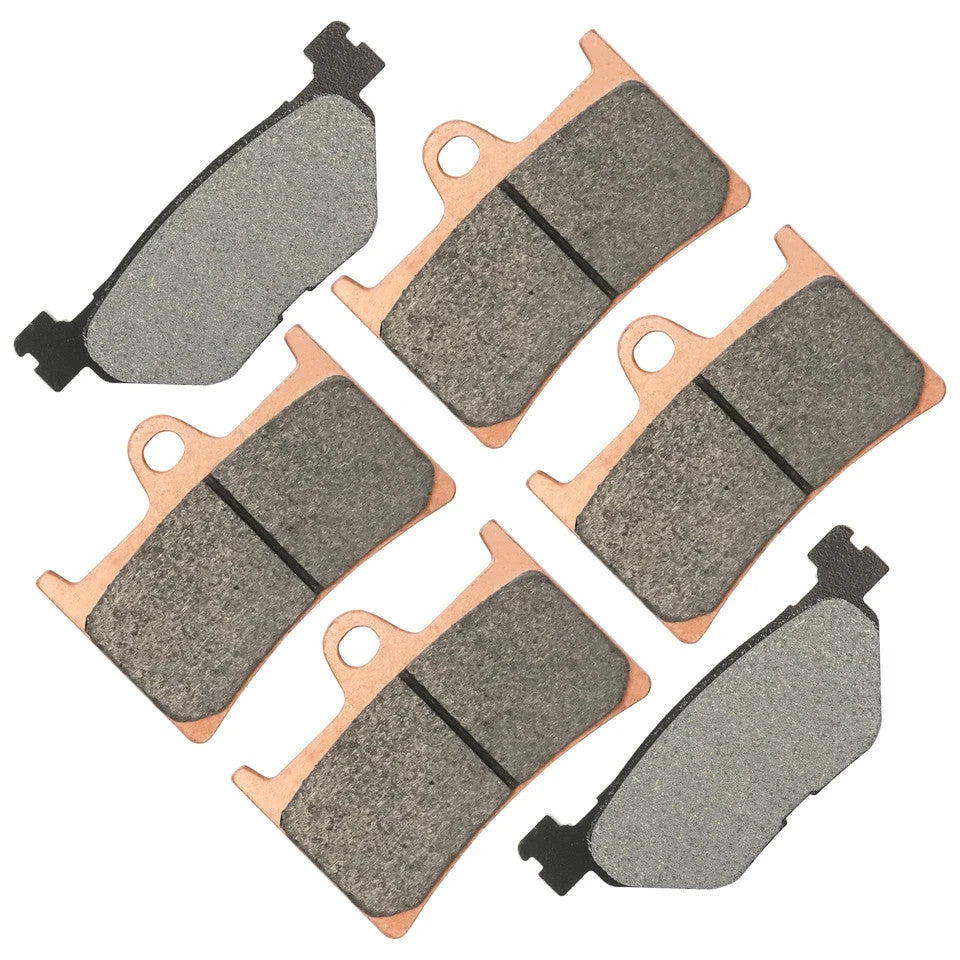 Front & Rear Brake Pads for Yamaha XV1700Pc Road Star 1700 Warrior 2002-2009