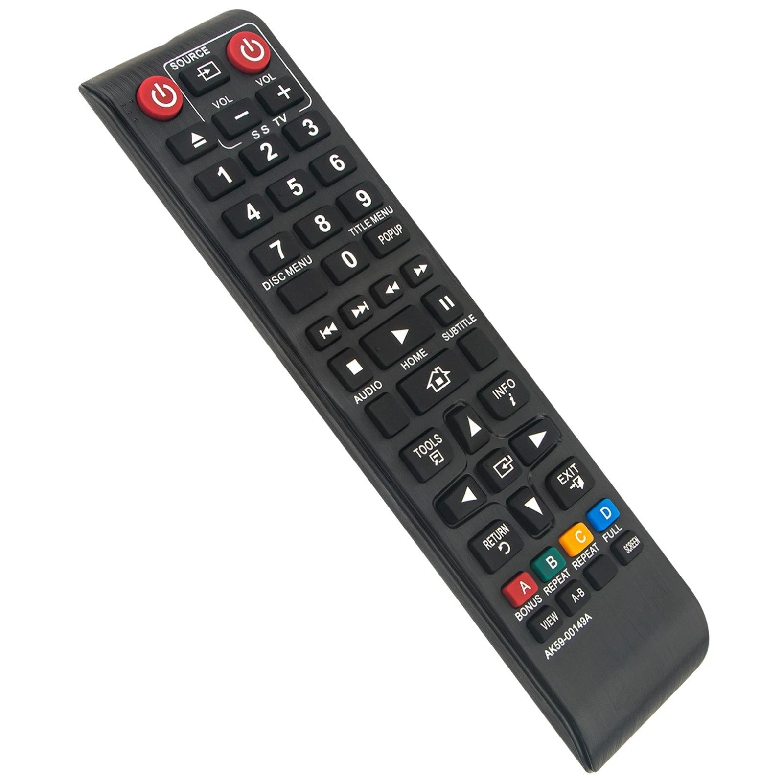 AK59-00149A Replace Remote for Samsung Blu-Ray Player BD-JM51 BD-J5100 BD-F5100