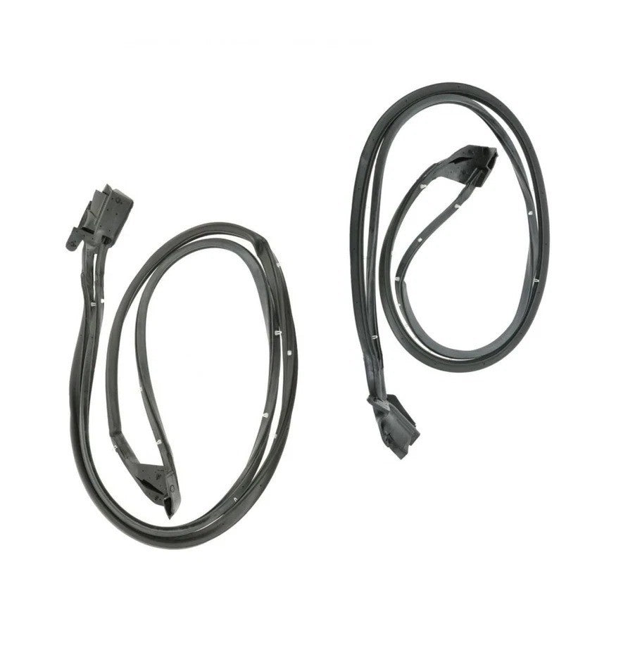 Door Weatherstrip Seals Pair for 97-04 Chevy Corvette