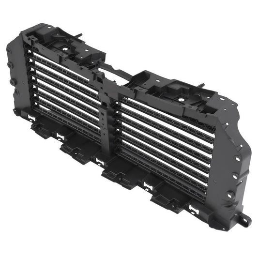 HECASA Front Upper Radiator Grille Air Shutter For Ford F150 21-25 #ML3Z-8475-A