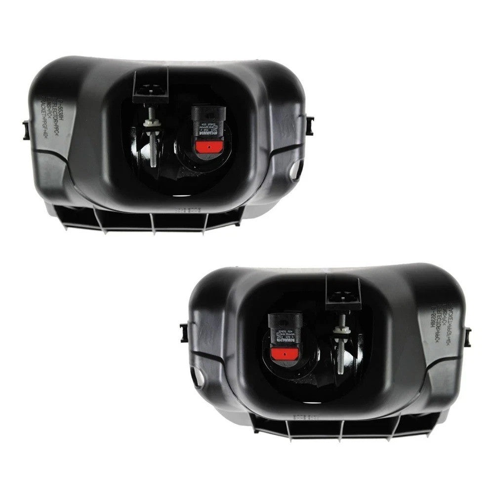 Fog Light Set Driver & Passenger Side Bumper Mounted Fits 04-07 Chevrolet