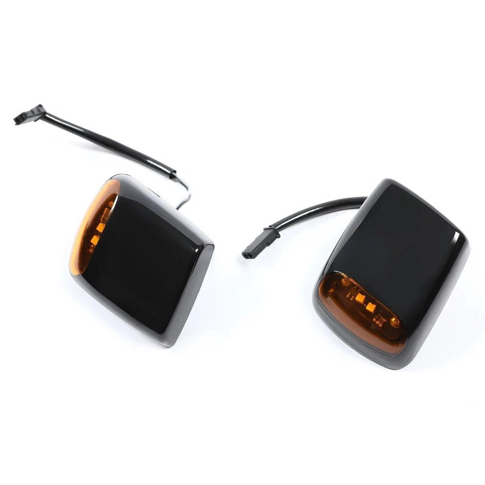 For 15-19 Chevy GMC Silverado Sierra 2500HD 3500HD Roof Marker Light Amber LED