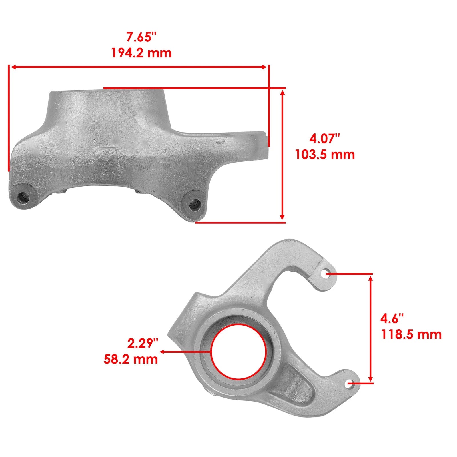 Caltric Right Steering Knuckle For Polaris 5143614 5136734 3514627 7710780
