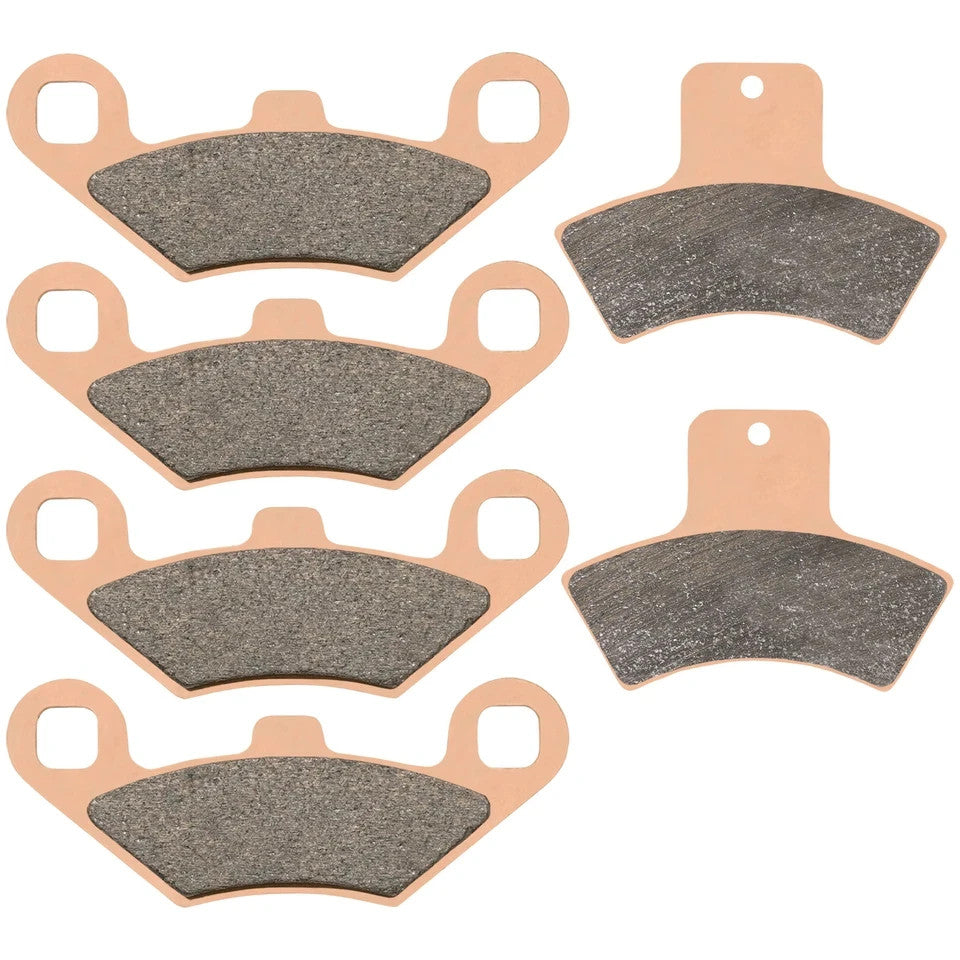 for Polaris Sportsman 500 1998 1999 2000 Sintered Front & Rear Brake Pads