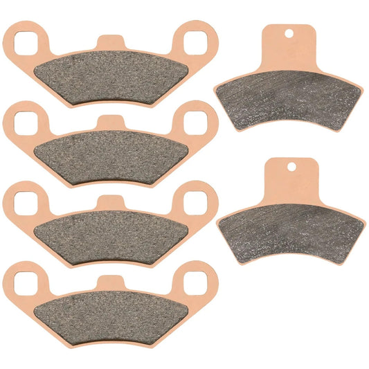 for Polaris Sportsman 500 1998 1999 2000 Sintered Front & Rear Brake Pads