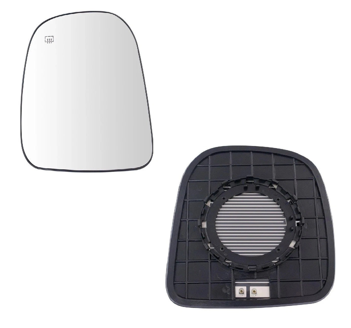Exterior Mirror Glass Power Heated LH Driver Side for Chevy Express GMC Savana