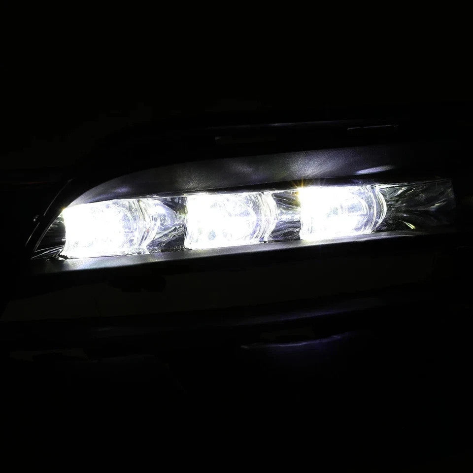 Pair Factory Style LED Fog Lights Bumper Lamps w/Switch For Dodge Charger 15-22