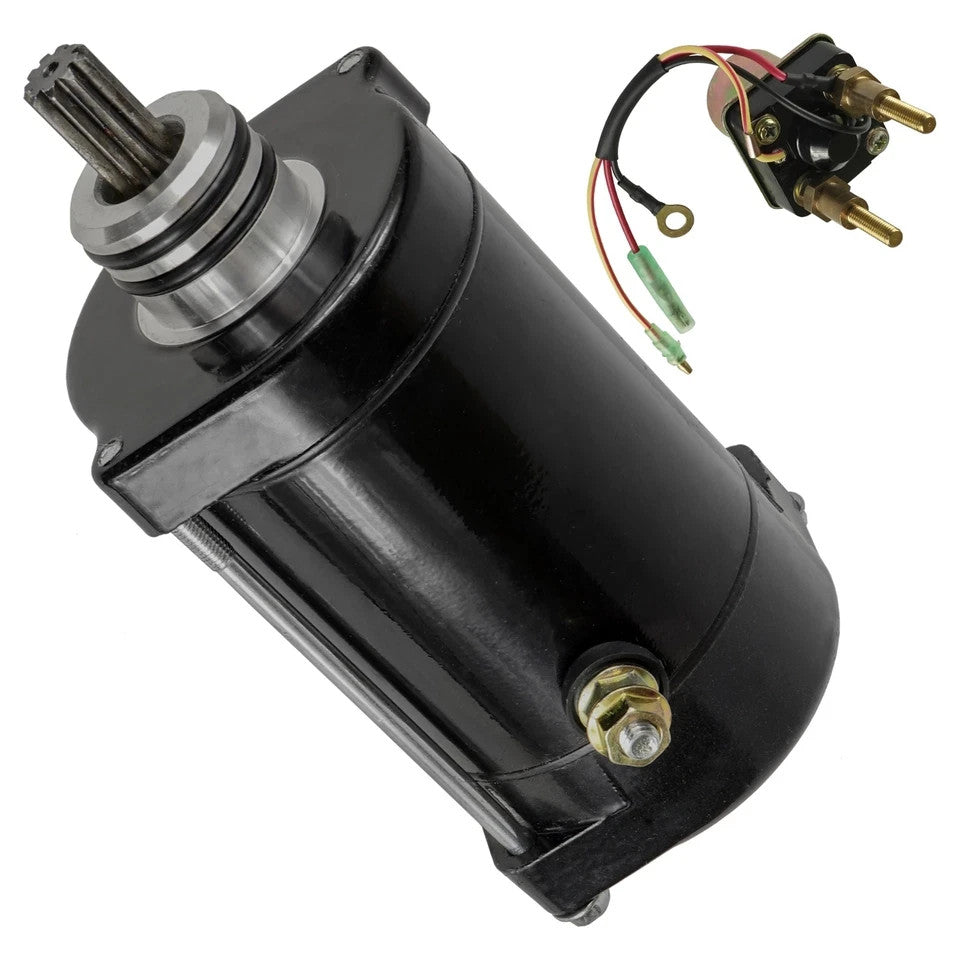 Starter & Relay Solenoid for Kawasaki JS750 750 Sx 1992 1993 1994 1995 Pwc New