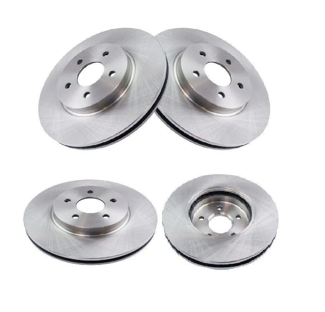 Front Brake Rotors Set For 2002-2008 Jaguar X-Type