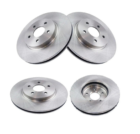 Front Brake Rotors Set For 2002-2008 Jaguar X-Type