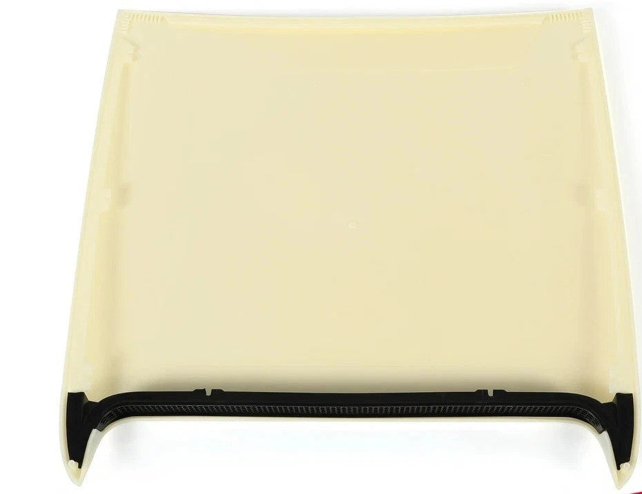 New Universal Hood Scoop Vent For Ford Mustang Toyota Tundra White Paintable
