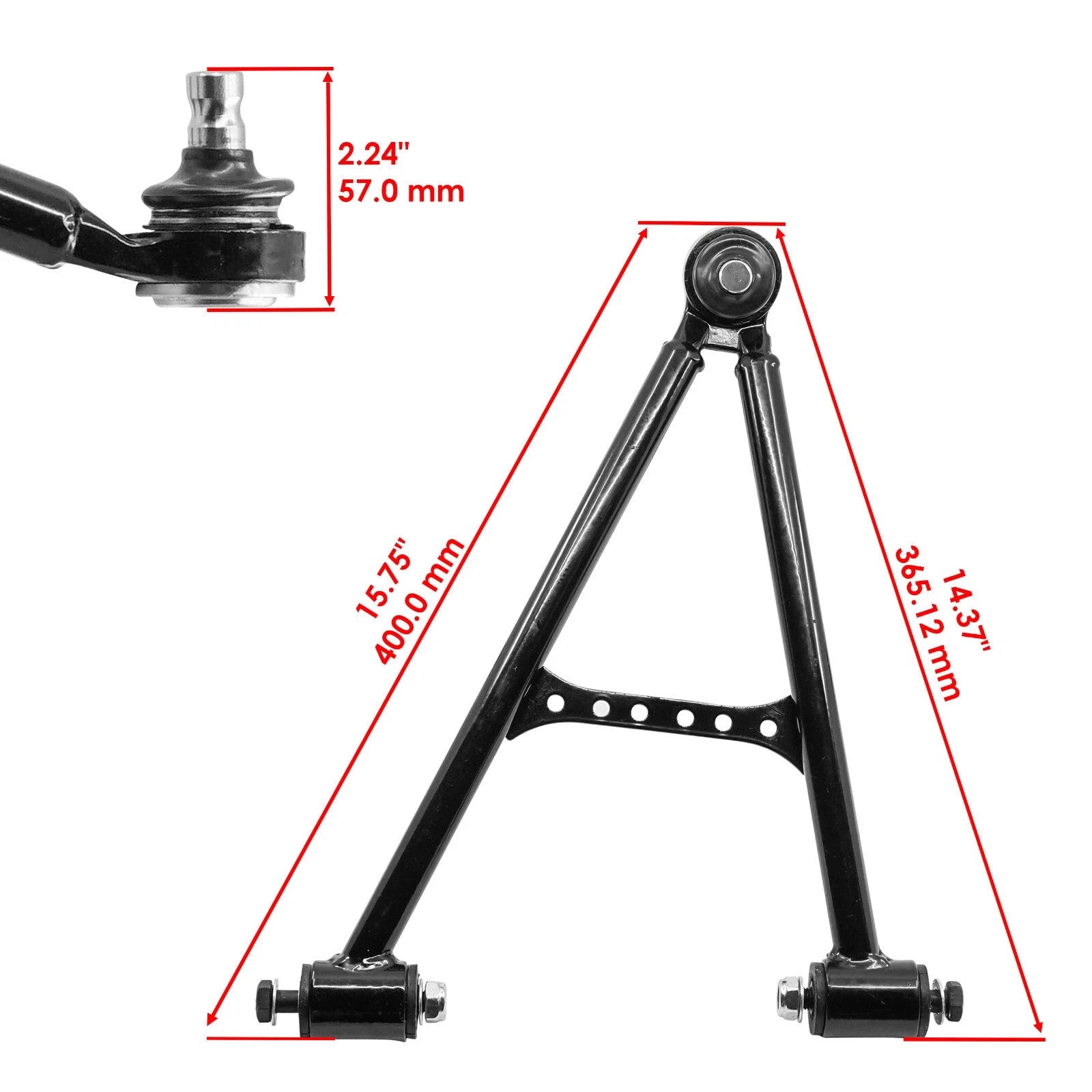 Front Lower Suspension Left A-Arm for Yamaha Grizzly 660 YFM660F 4X4 2003-2008