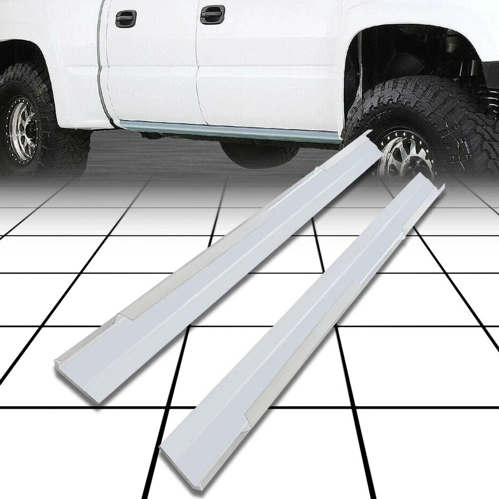 HECASA For 1999-2007 Chevy Avalanche Silverado GMC Sierra Crew Cab Rocker Panels