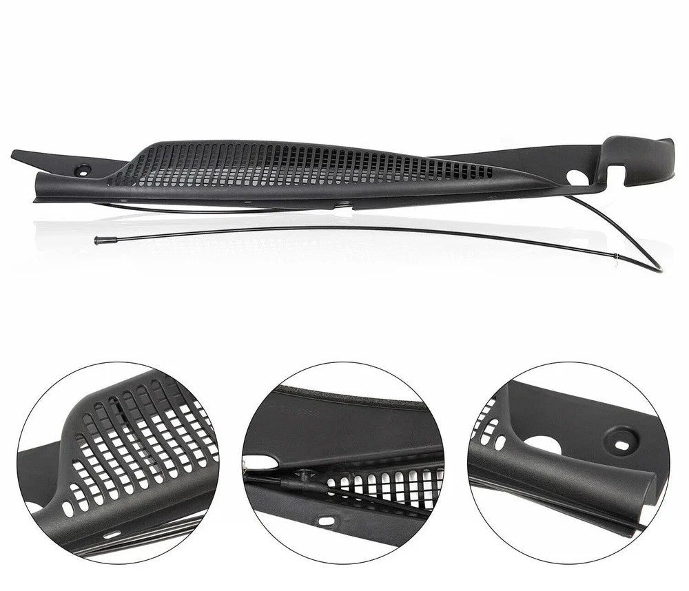 For 96-20 Chevy GMC Express Windshield Wiper Cowl Vent Cover Grille Left Side