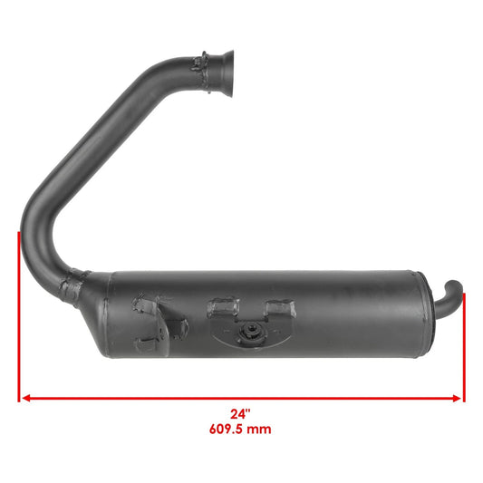 Exhaust Muffler Silencer w/ Gasket for Yamaha Viking 700 YXM700 4X4 FI 2014-2023