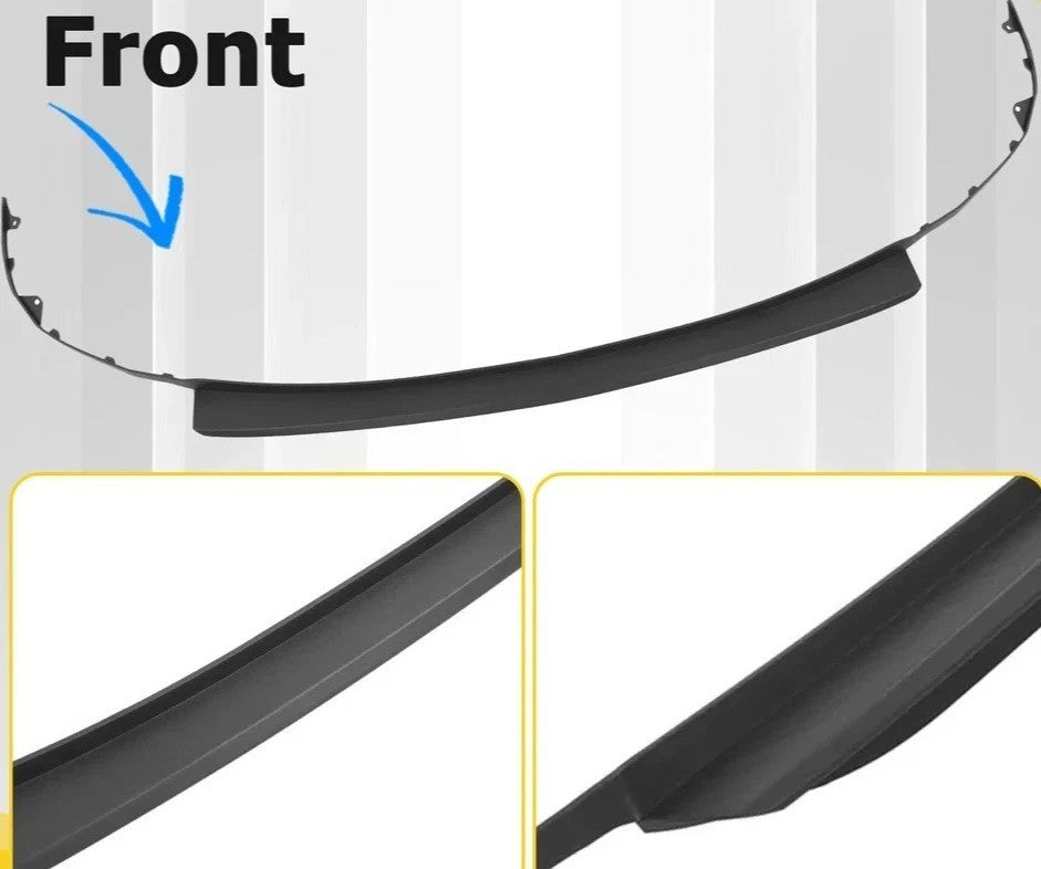 Front Grille Lower Deflector Lip Bumper Valance For Hyundai Elantra 2017 2018