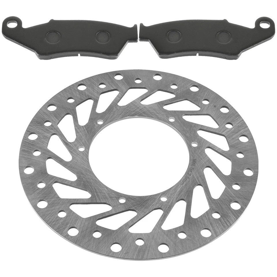 Front Brake Disc Rotor W/Brake Pad For Honda CRF250R CRF250X 2004 2005 2006 2007
