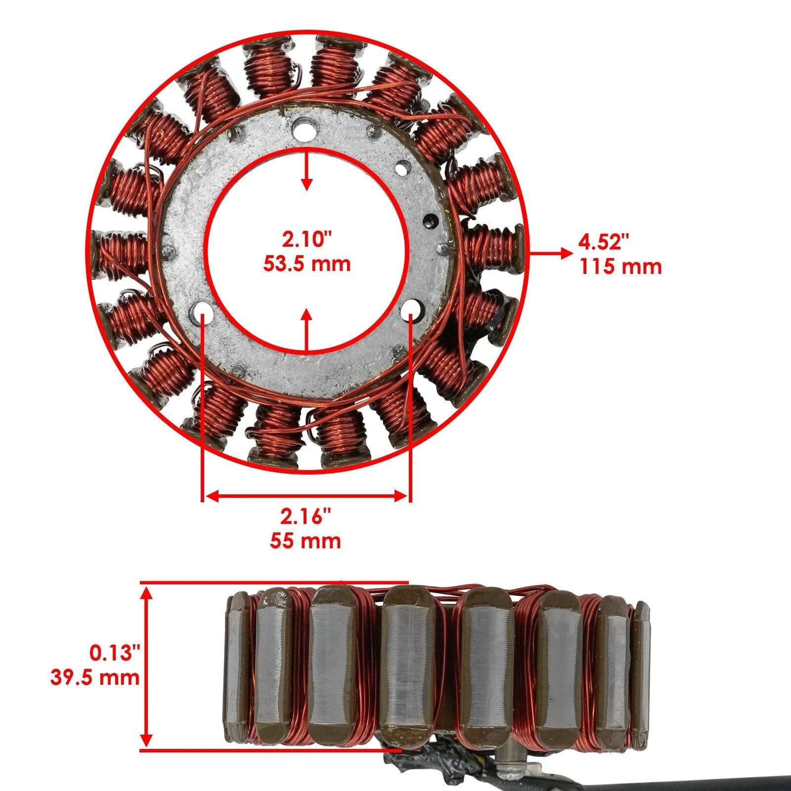 Stator & Gasket for Yamaha VMX1200 V-Max 1200 1985 1986 1988-2007