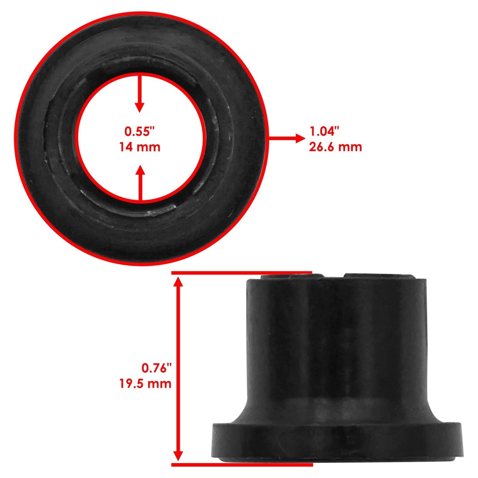 706200181 706200157 Front A Arm Bushing For Can-Am CanAm Outlander 400 Max 07-14