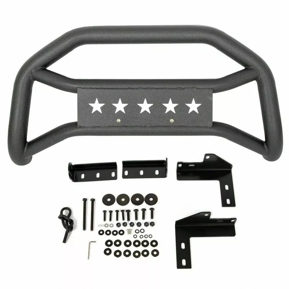 For Toyota Tacoma 2005-2023 Push Front Bumper Grille Guard Textured Bull Bar