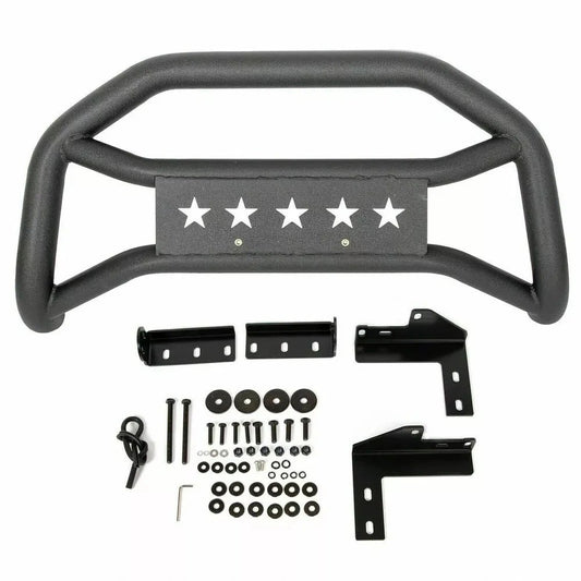 For Toyota Tacoma 2005-2023 Push Front Bumper Grille Guard Textured Bull Bar