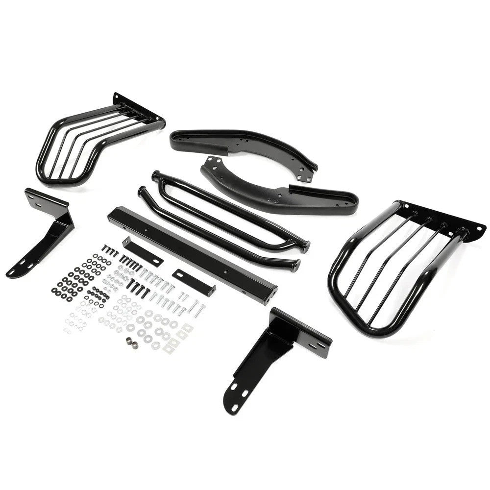 Brush Grille Guard Bumper Black Fits For 1998-2004 S10 Blazer Sonoma Jimmy Envoy