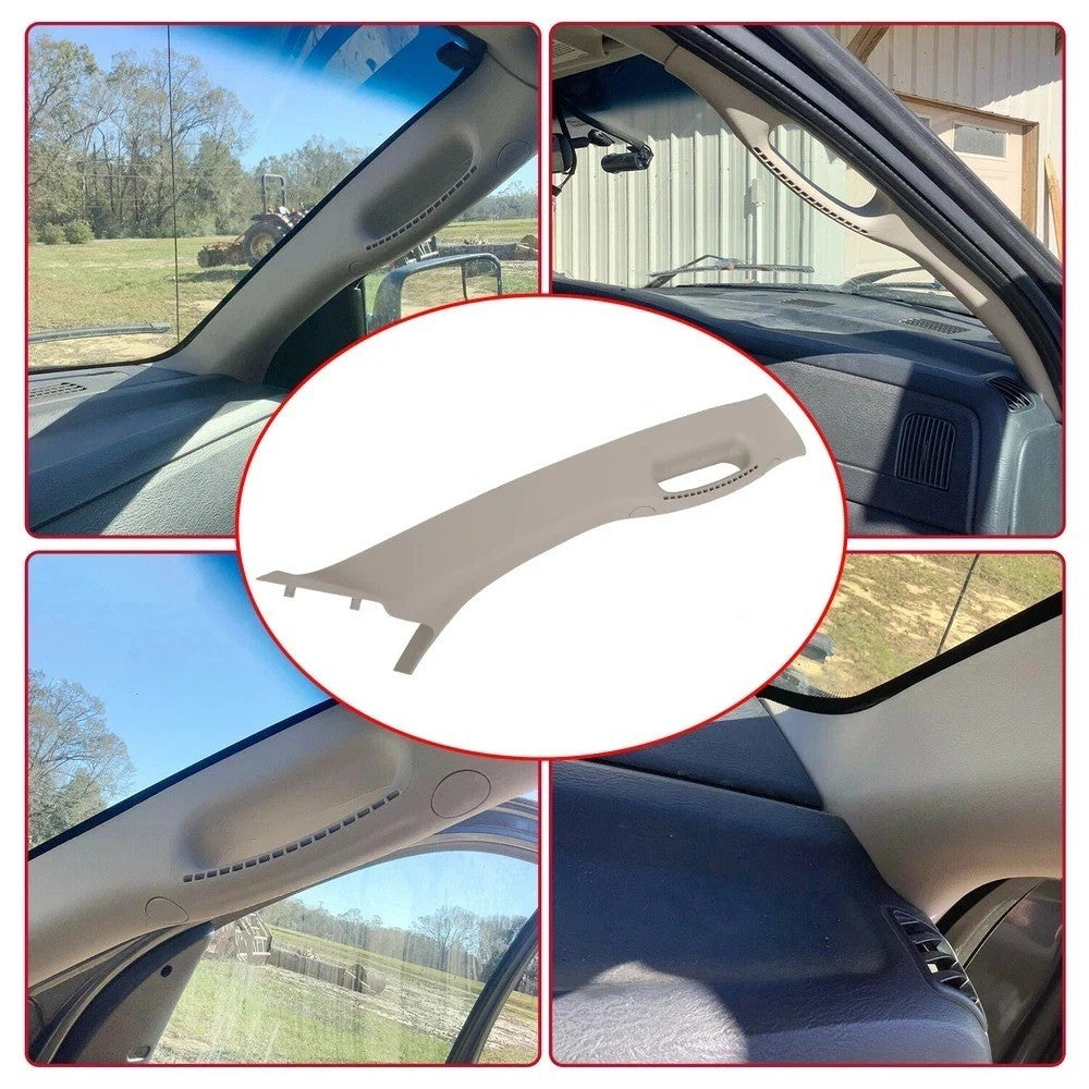 For 03-10 Dodge Ram RH Passenger Pull Grab Handle A Pillar Windshield Post Trim
